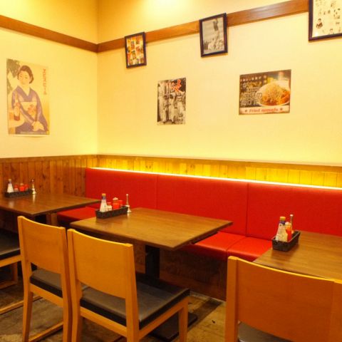 ゆったり楽しめるお席もご用意！